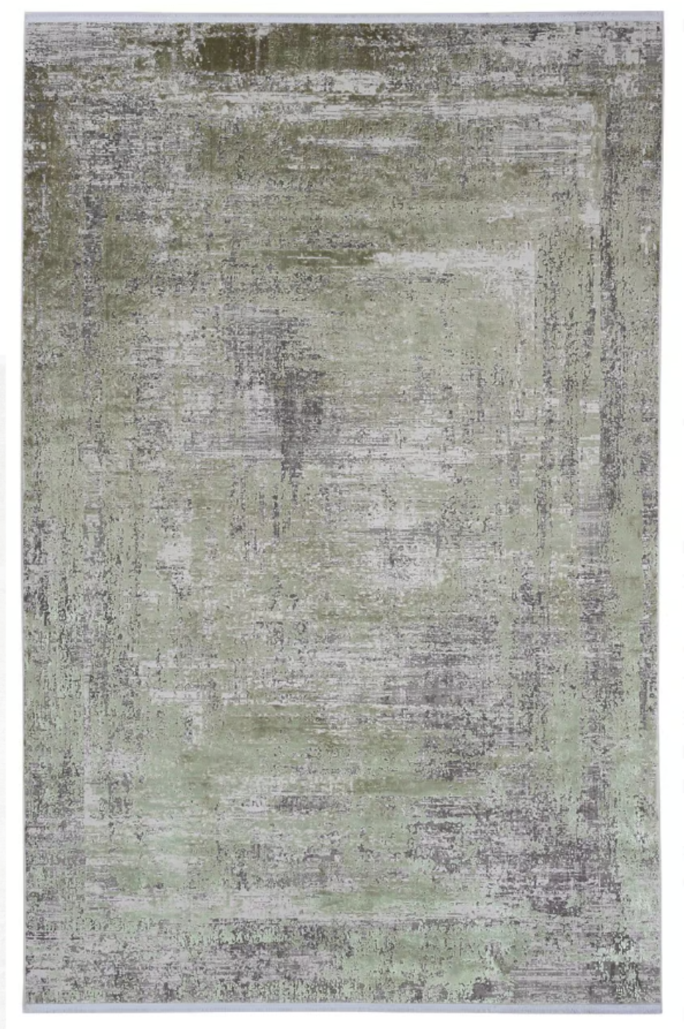 Modern living room rug in viscose with embroidery 