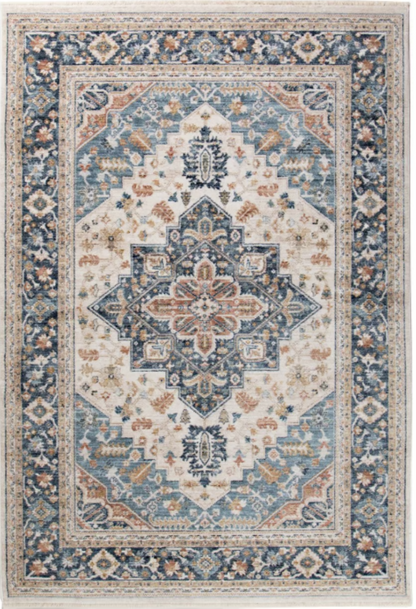 JARBIN flat-woven oriental-style living room rug 