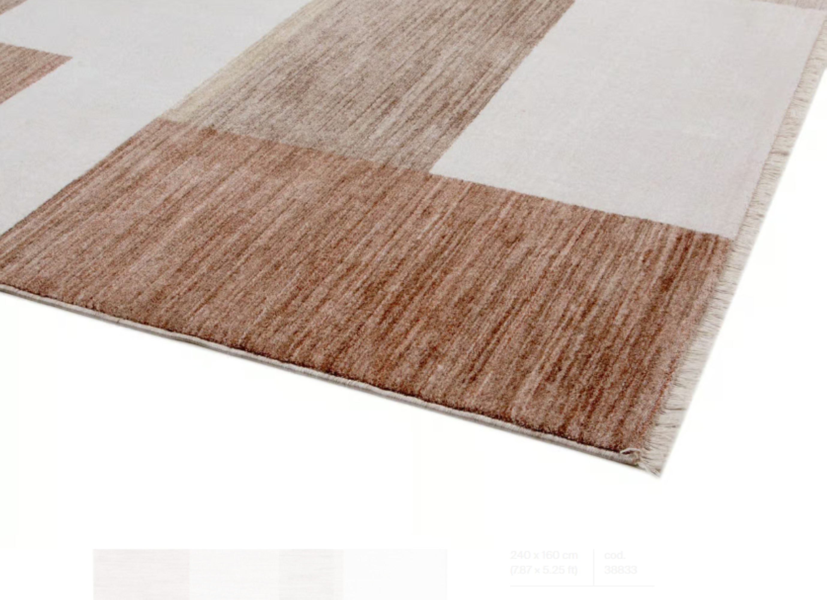 Tapis moderne tissé plat MORY