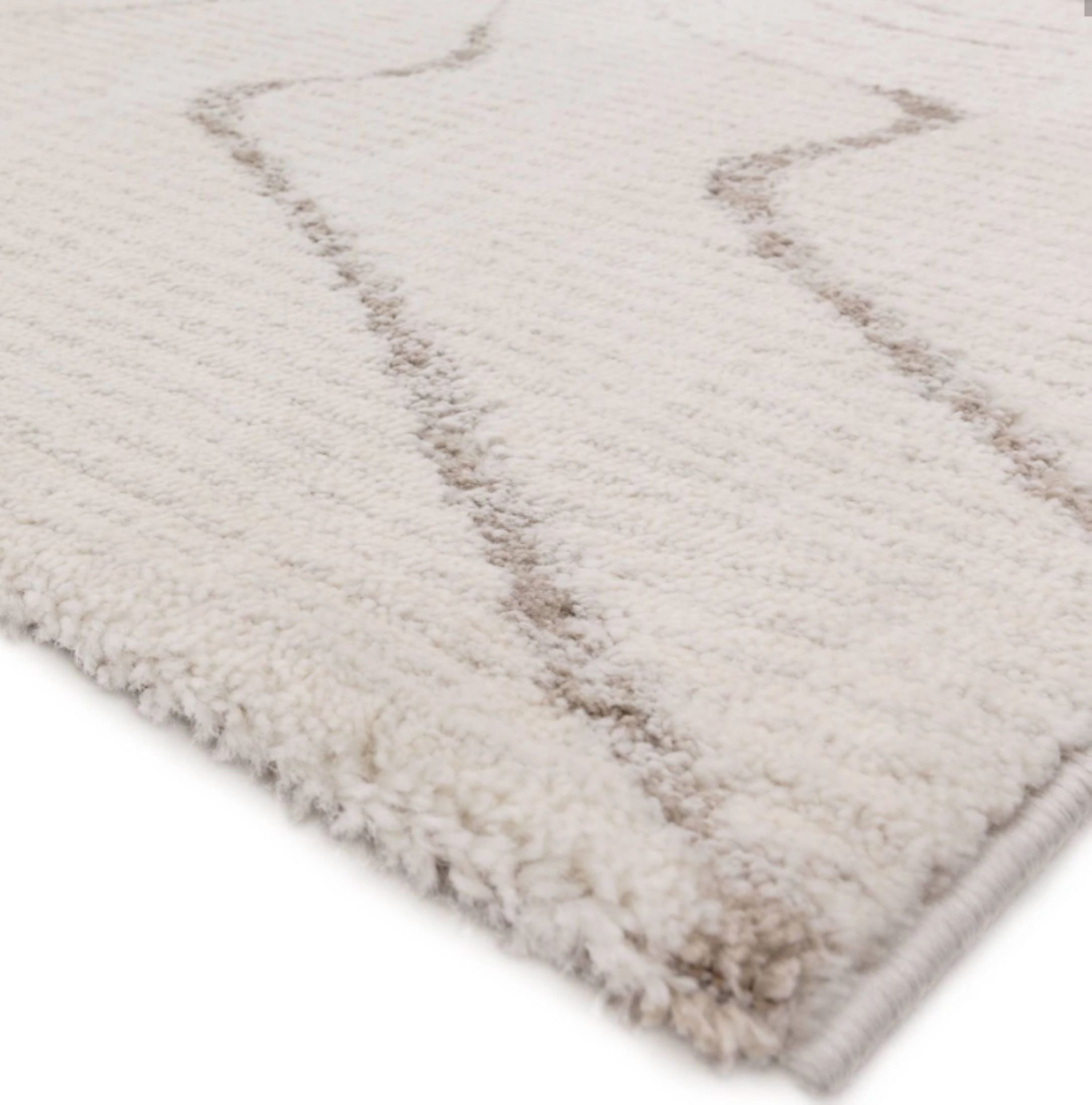 Alfombra plana tejida moderna WAVES
