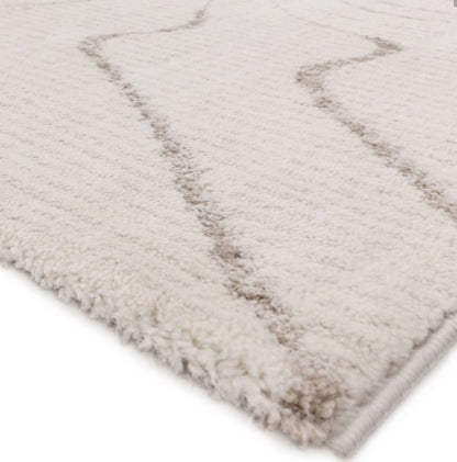 Tapis tissé plat moderne WAVES