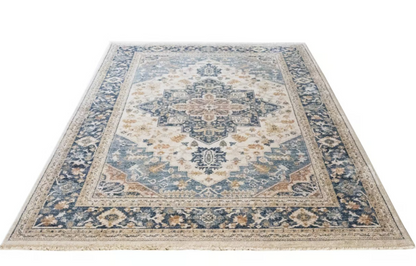JARBIN flat-woven oriental-style living room rug 