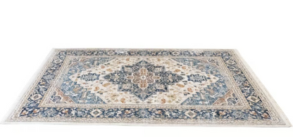 JARBIN flat-woven oriental-style living room rug 