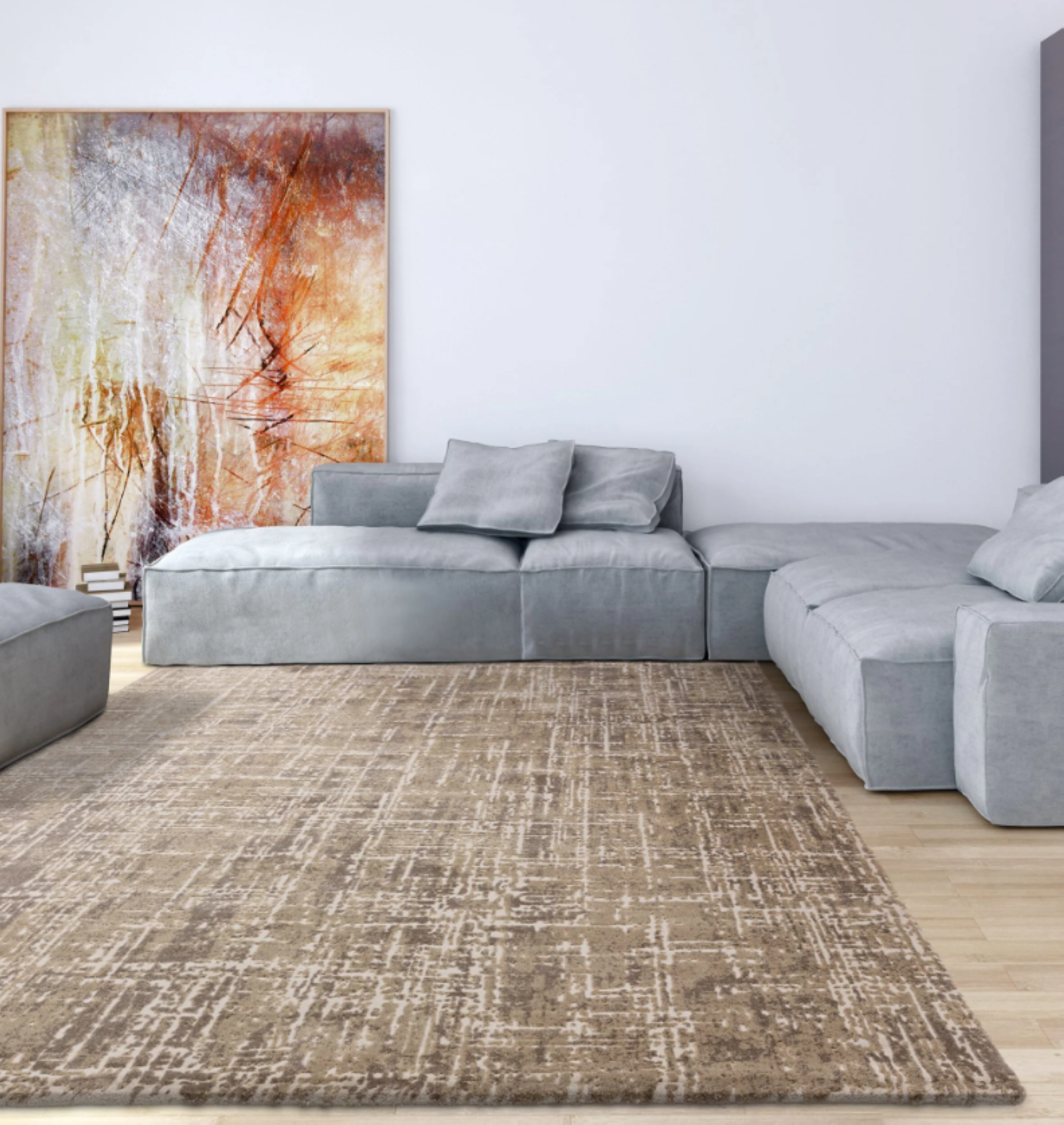 Tapis moderne salon et chambre ZUKA SYNO
