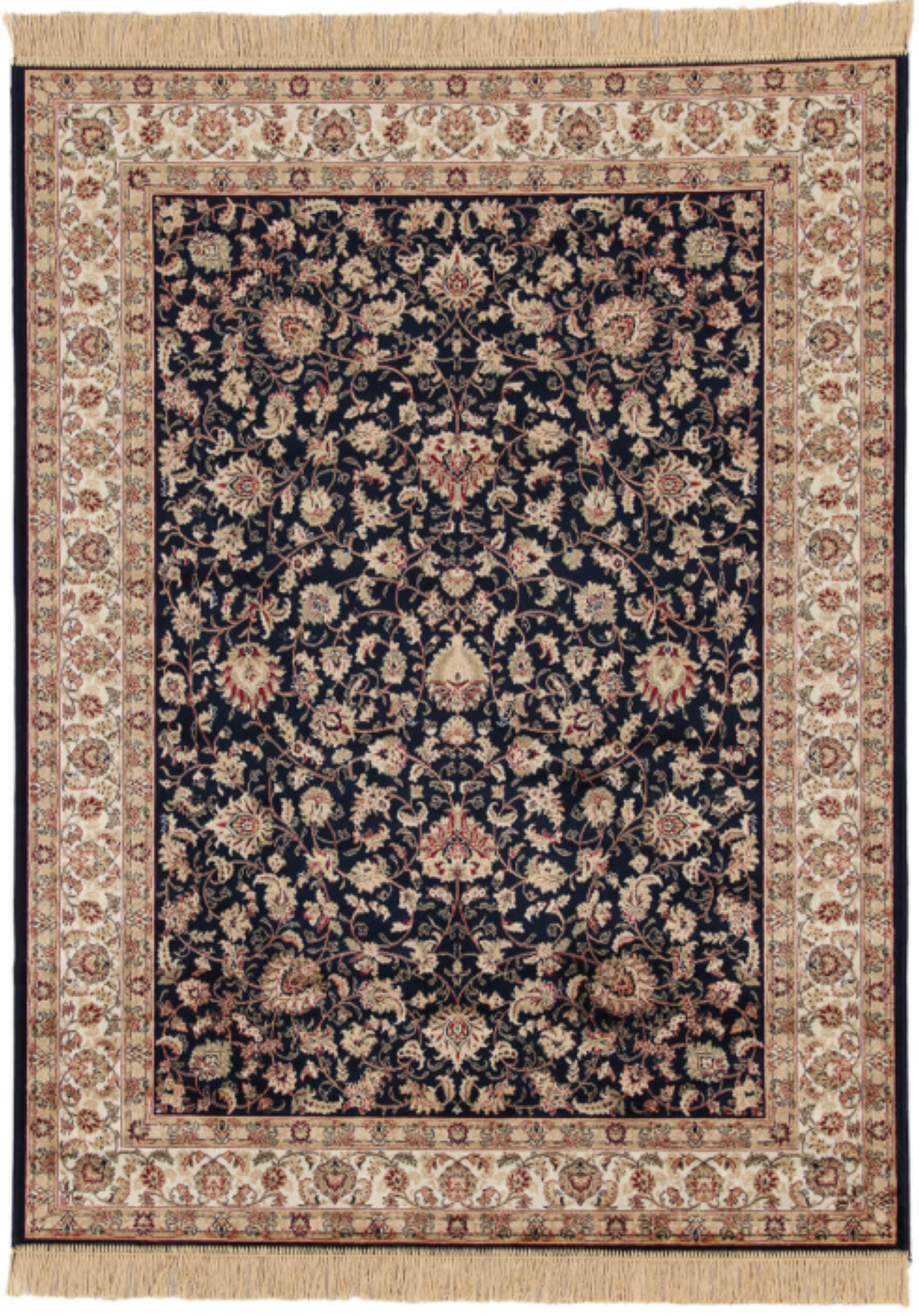 Tapis de salon style orient tissé plat SHIRA