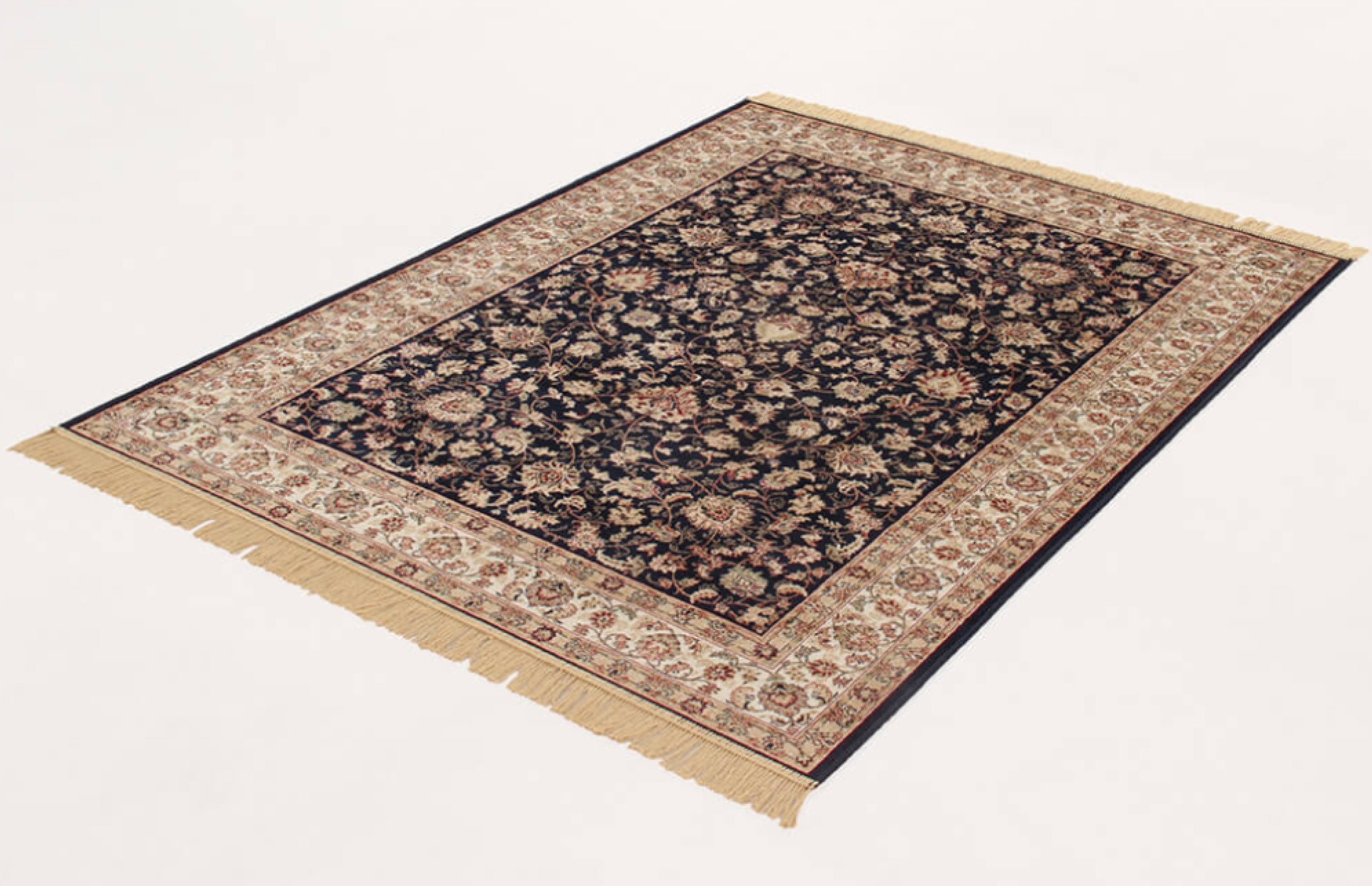 Tapis de salon style orient tissé plat SHIRA