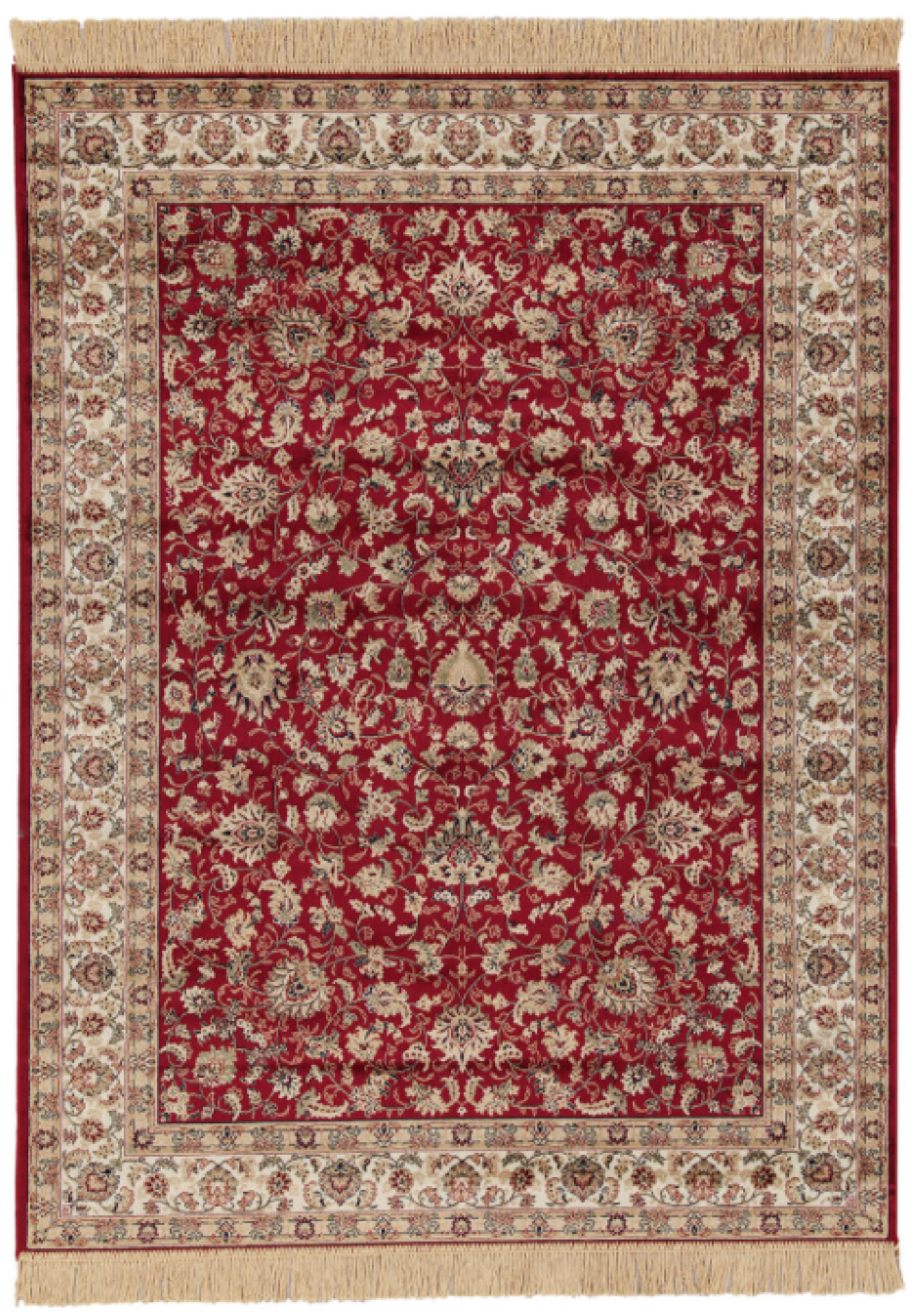 Tapis de salon style orient tissé plat SHIRA