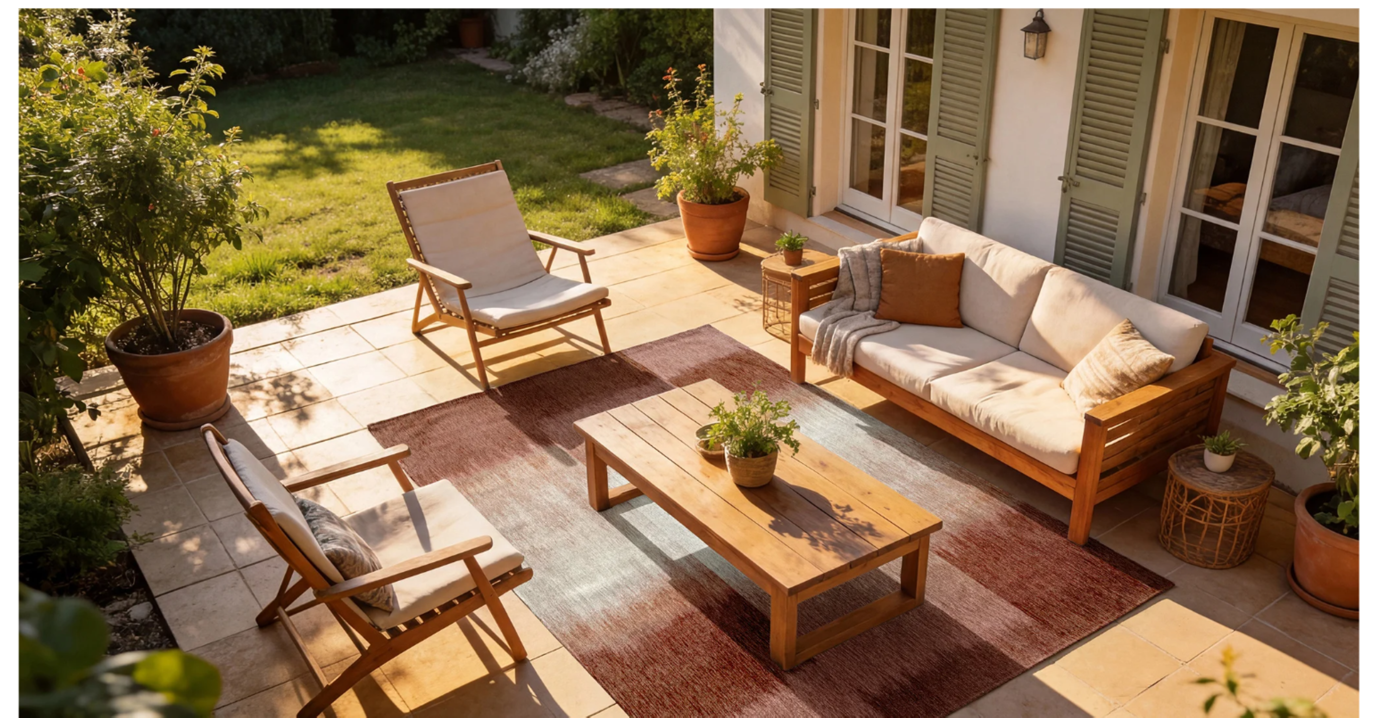 Tapis moderne tissé plat NAGOYA