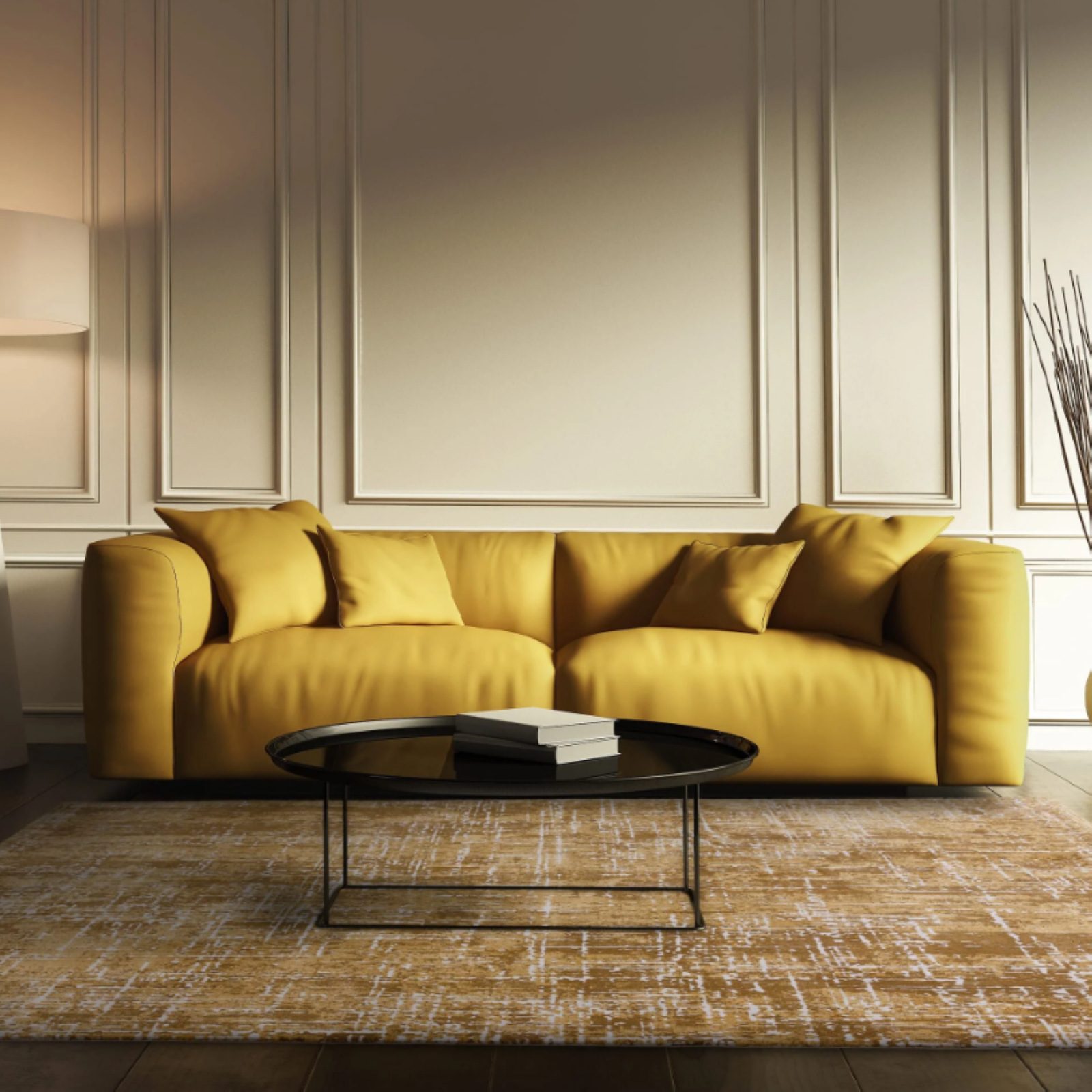 Tapis moderne salon et chambre ZUKA SYNO