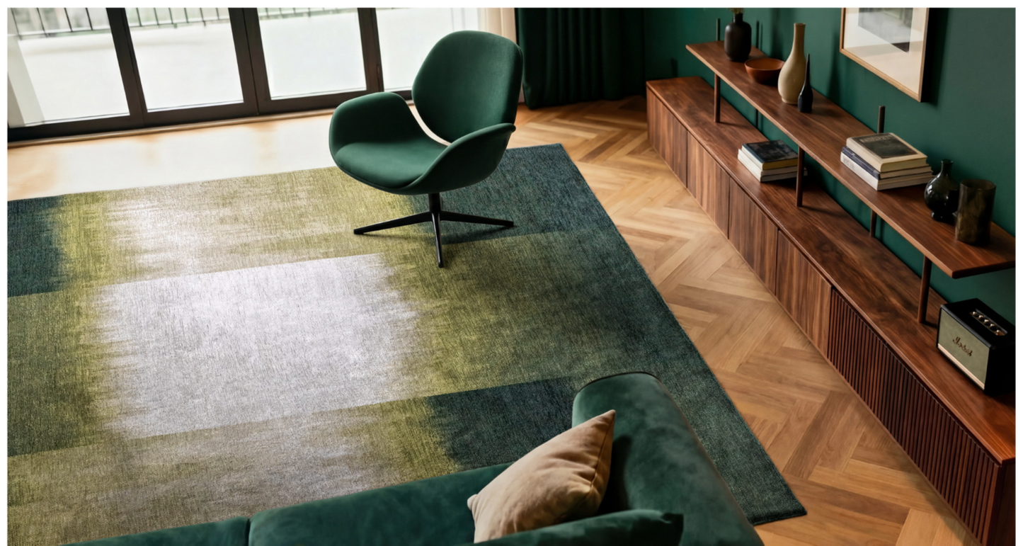 Tapis moderne tissé plat NAGOYA