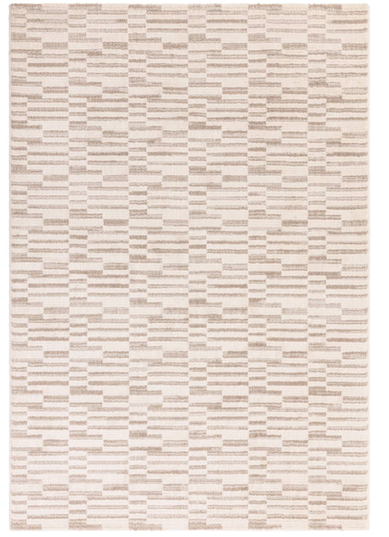 Tapis tissé plat moderne GRIDEL