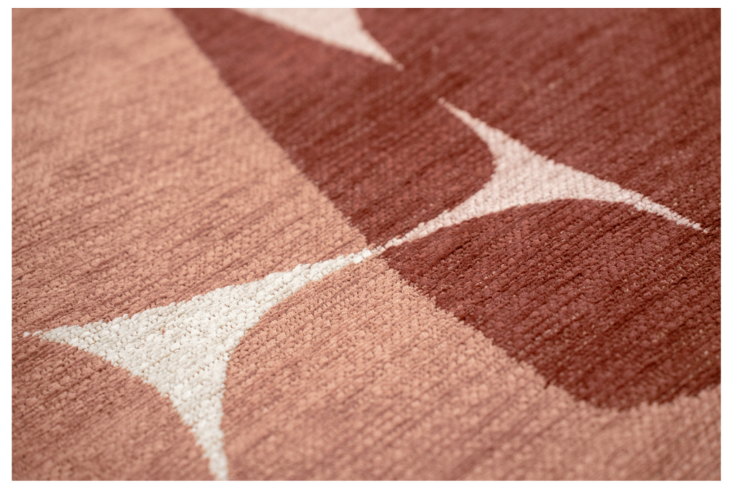 Tapis moderne tissé plat ROCKY