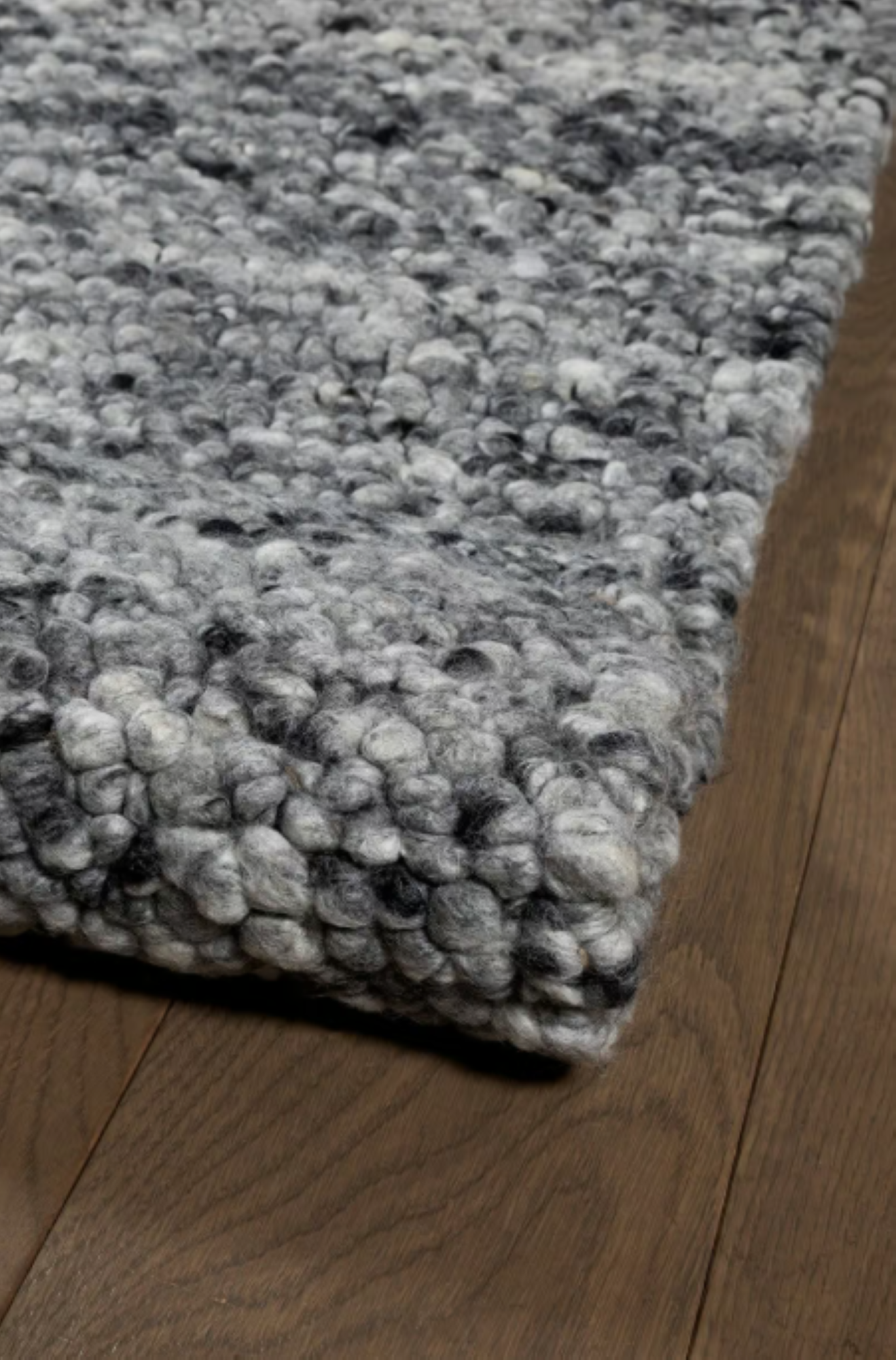 Tapis de salon fait main en laine SHEPERD