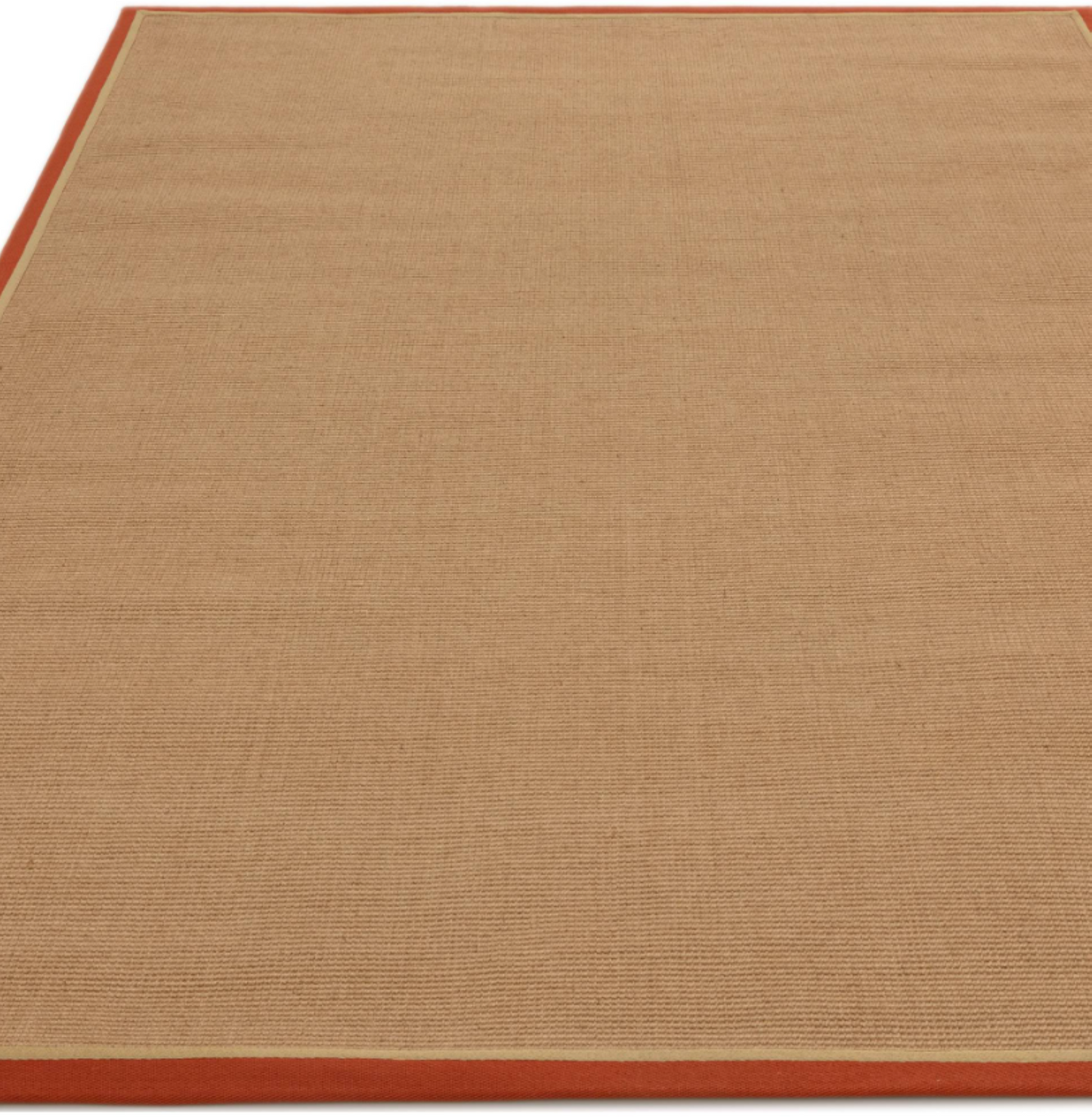 Alfombra moderna de yute DORO para dormitorio y salón 
