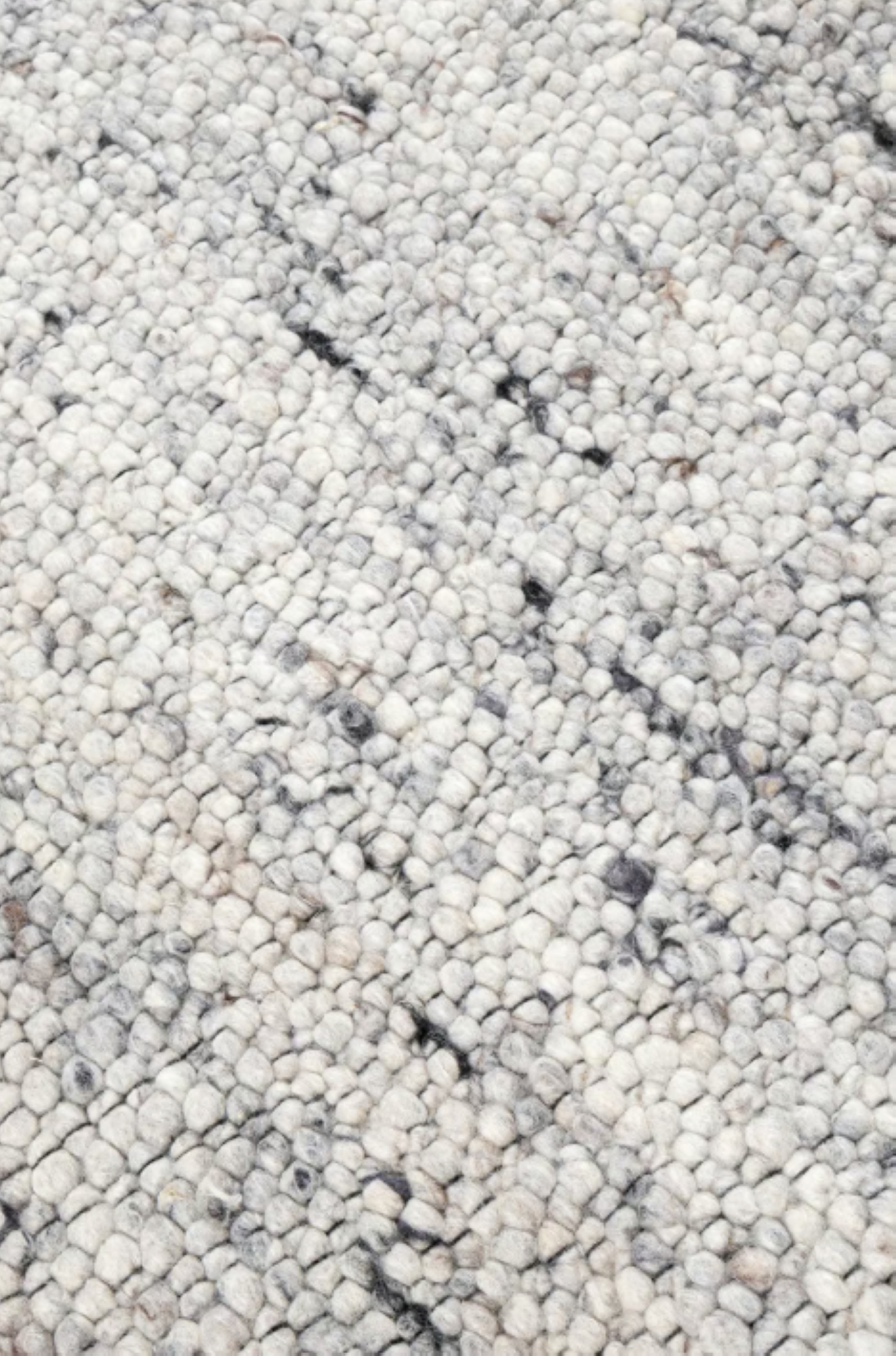 Tapis de salon fait main en laine SHEPERD