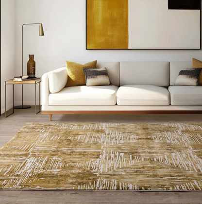 Modern rug for living room and bedroom ZUKA SKETCH
