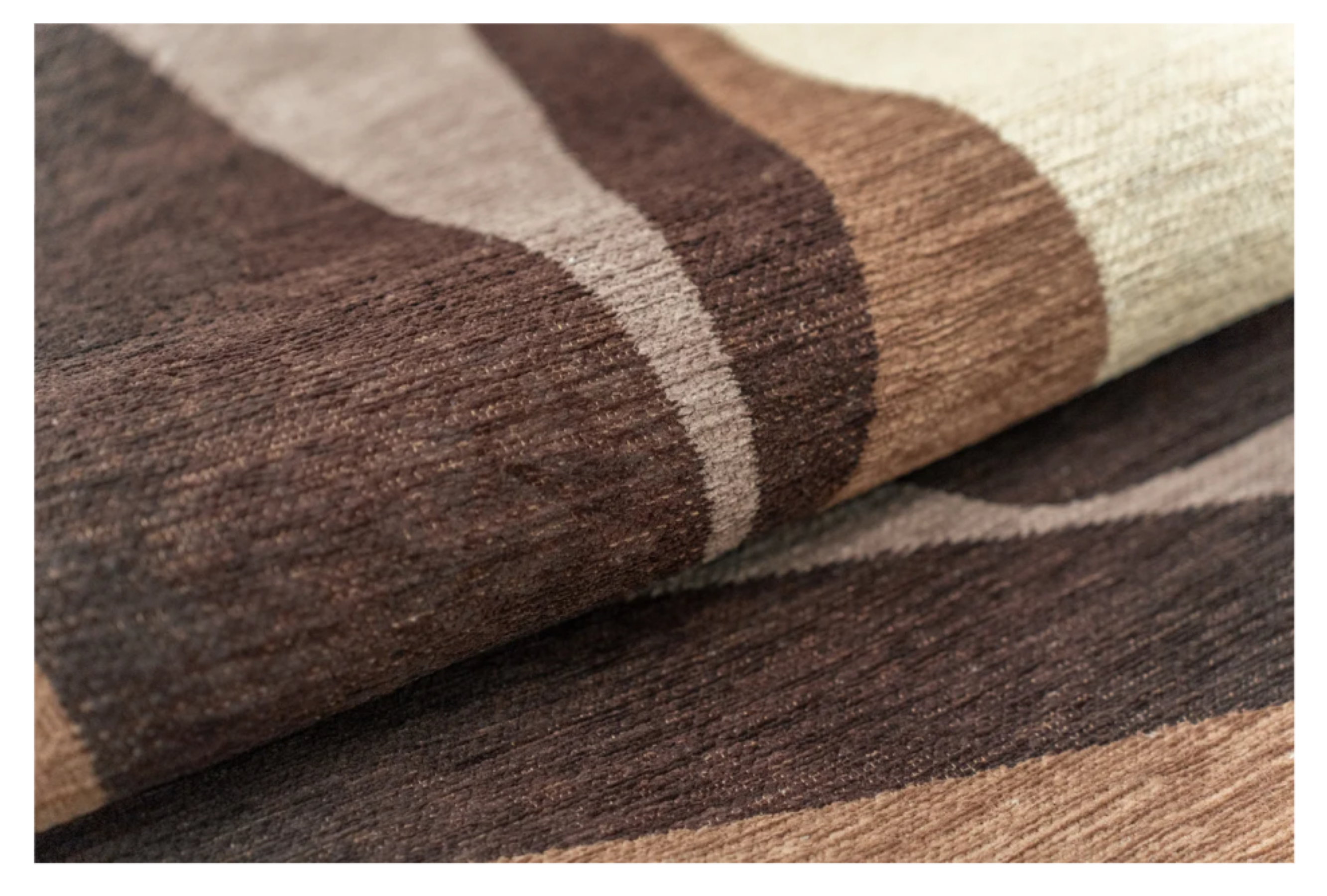 Tapis moderne tissé plat ROCKY