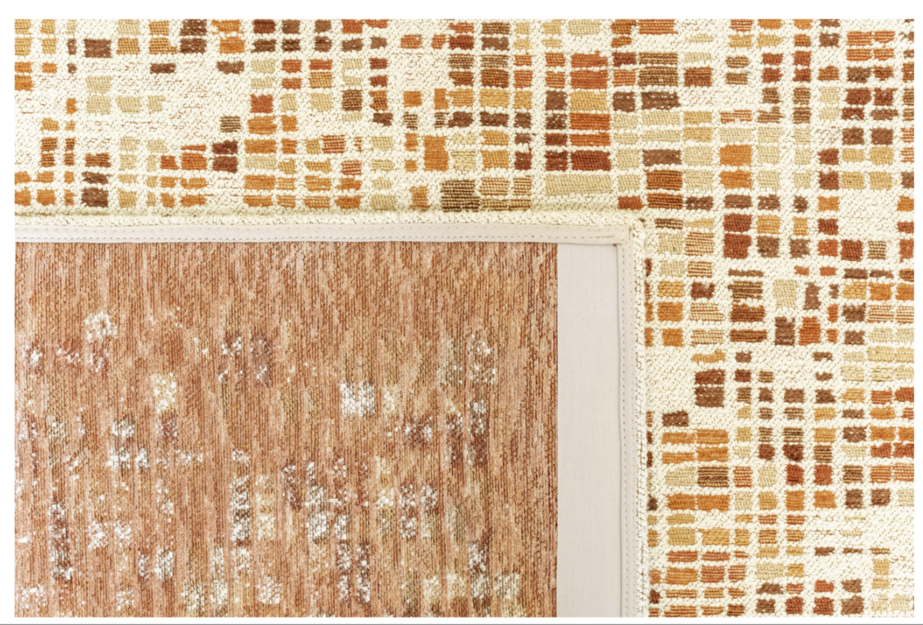 Tapis moderne tissé plat BOXY