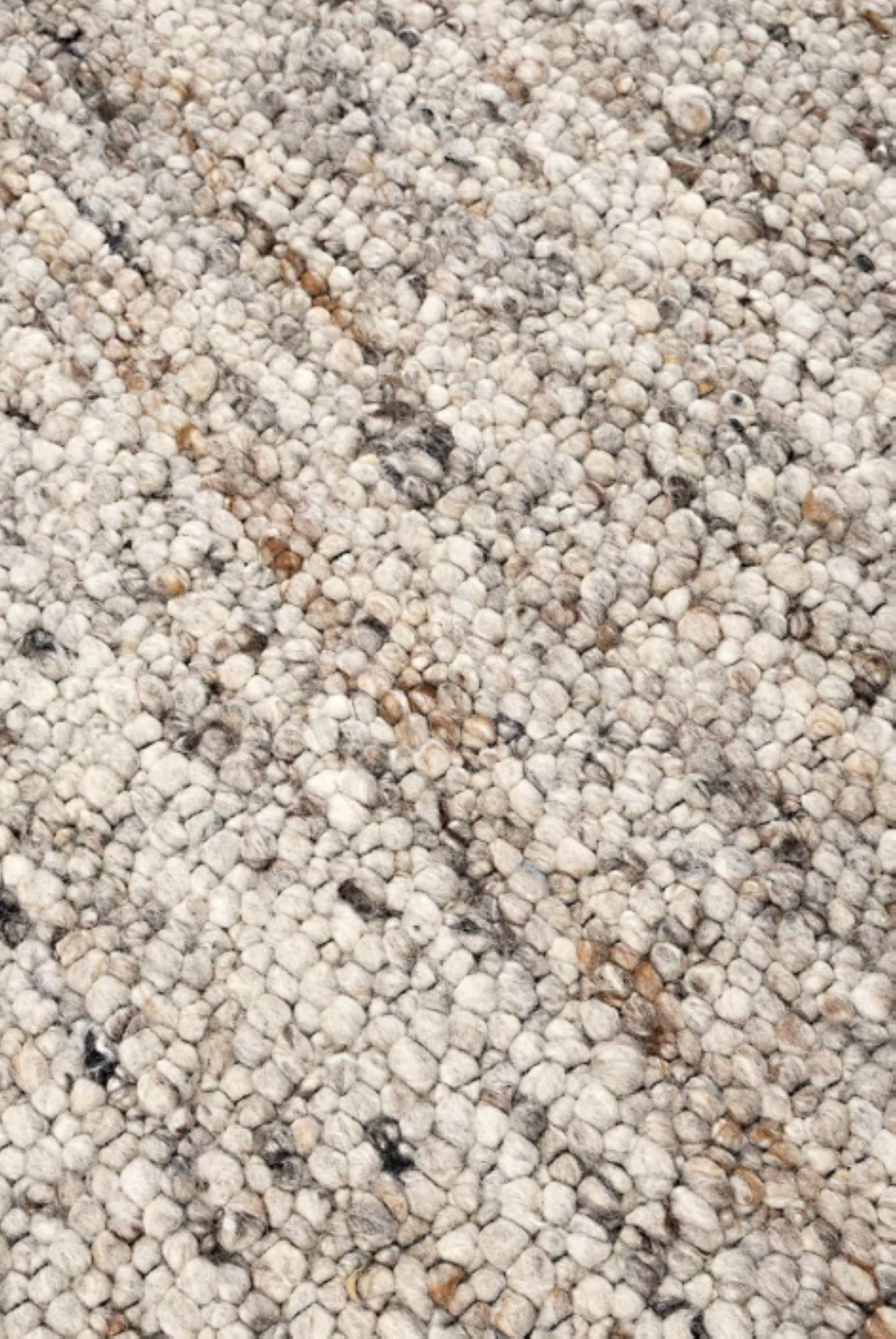 Tapis de salon fait main en laine SHEPERD