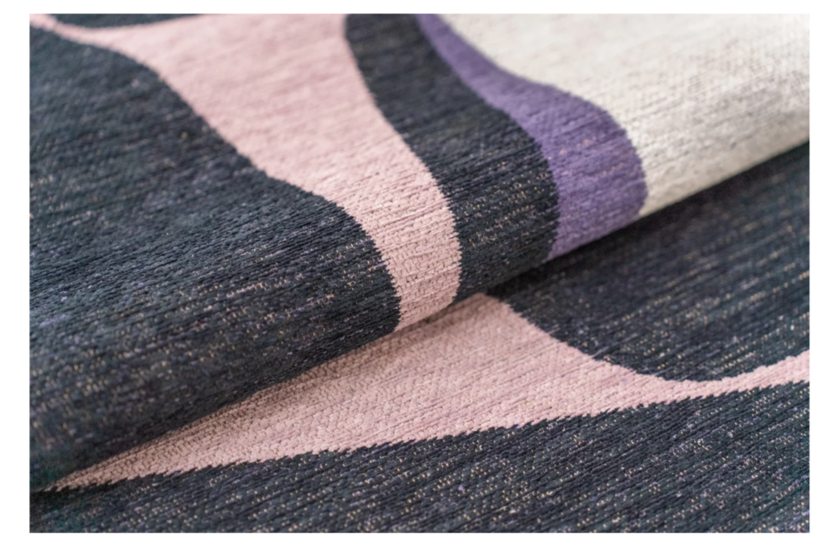 Tapis moderne tissé plat ROCKY