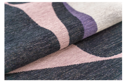 Tapis moderne tissé plat ROCKY