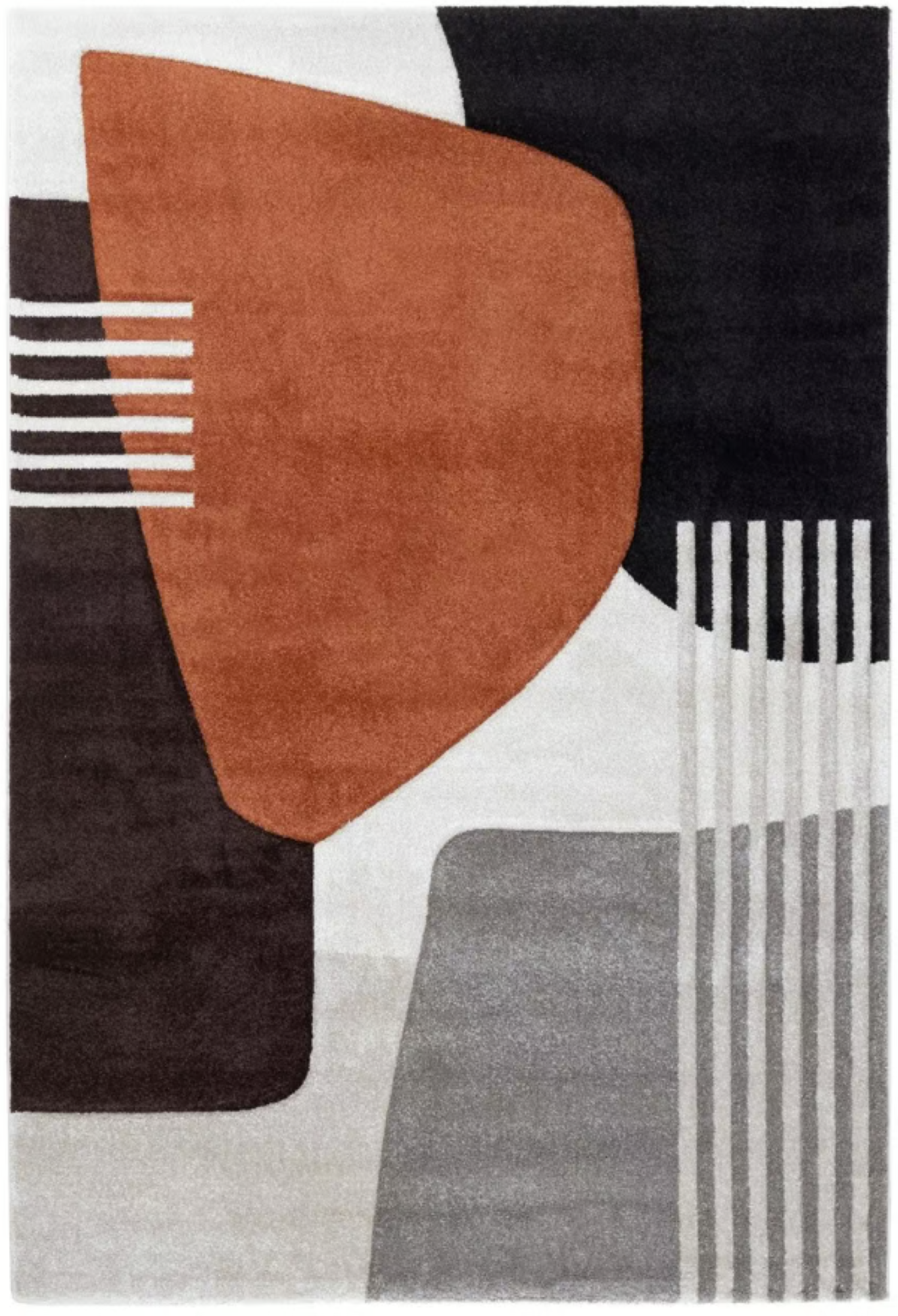 Tapis moderne tissé plat IOWA