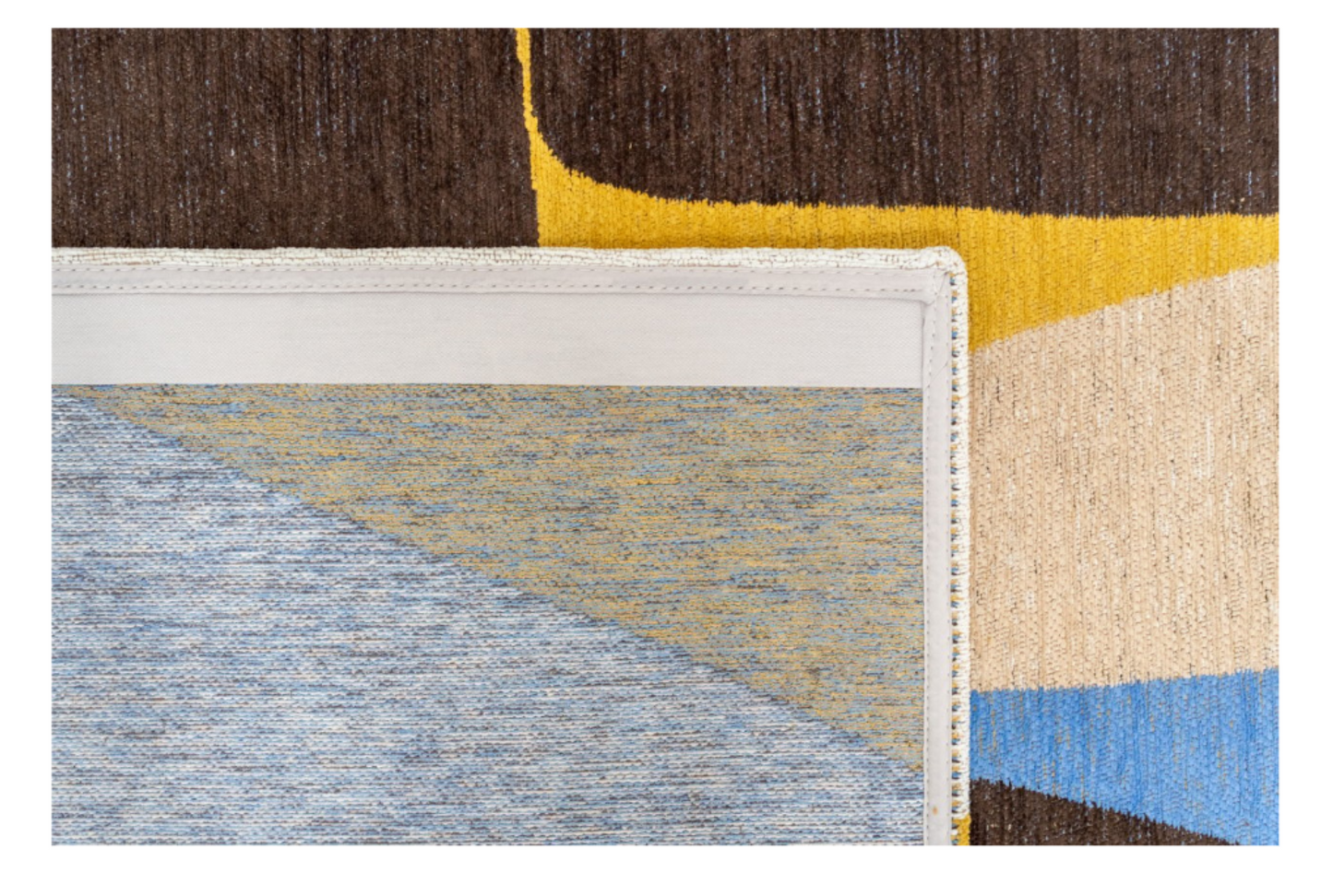 Tapis moderne tissé plat ROCKY