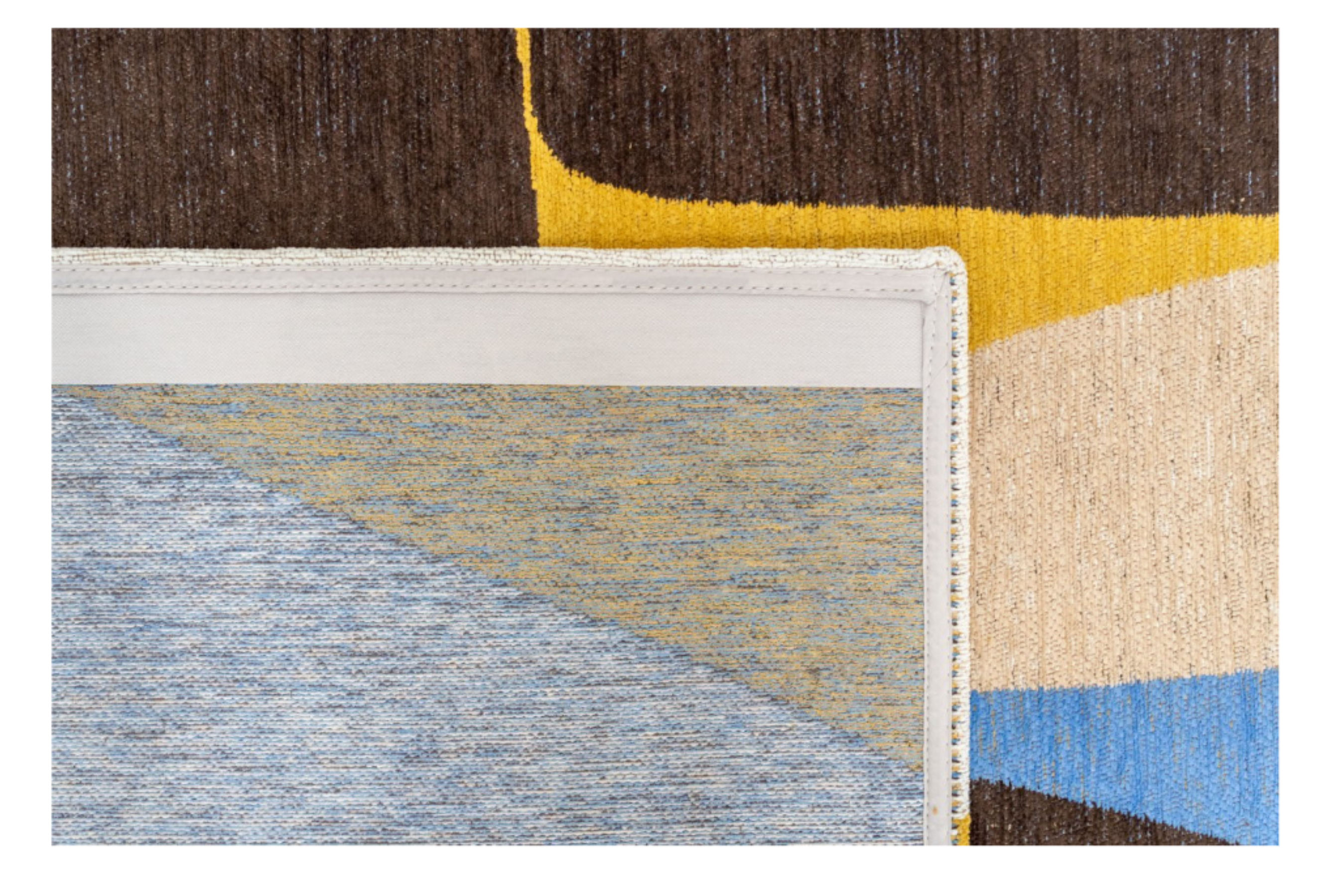 Tapis moderne tissé plat ROCKY