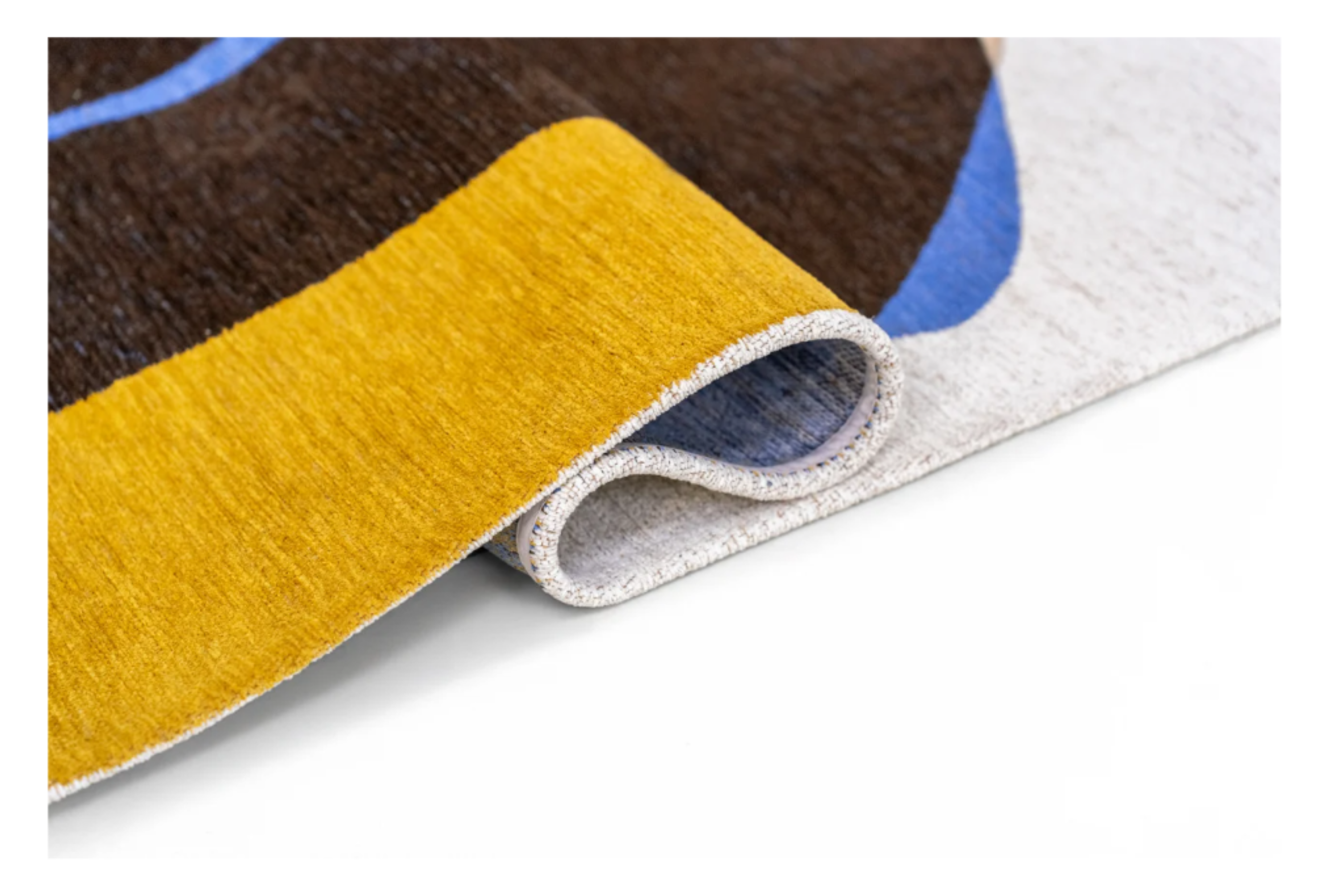 Tapis moderne tissé plat ROCKY