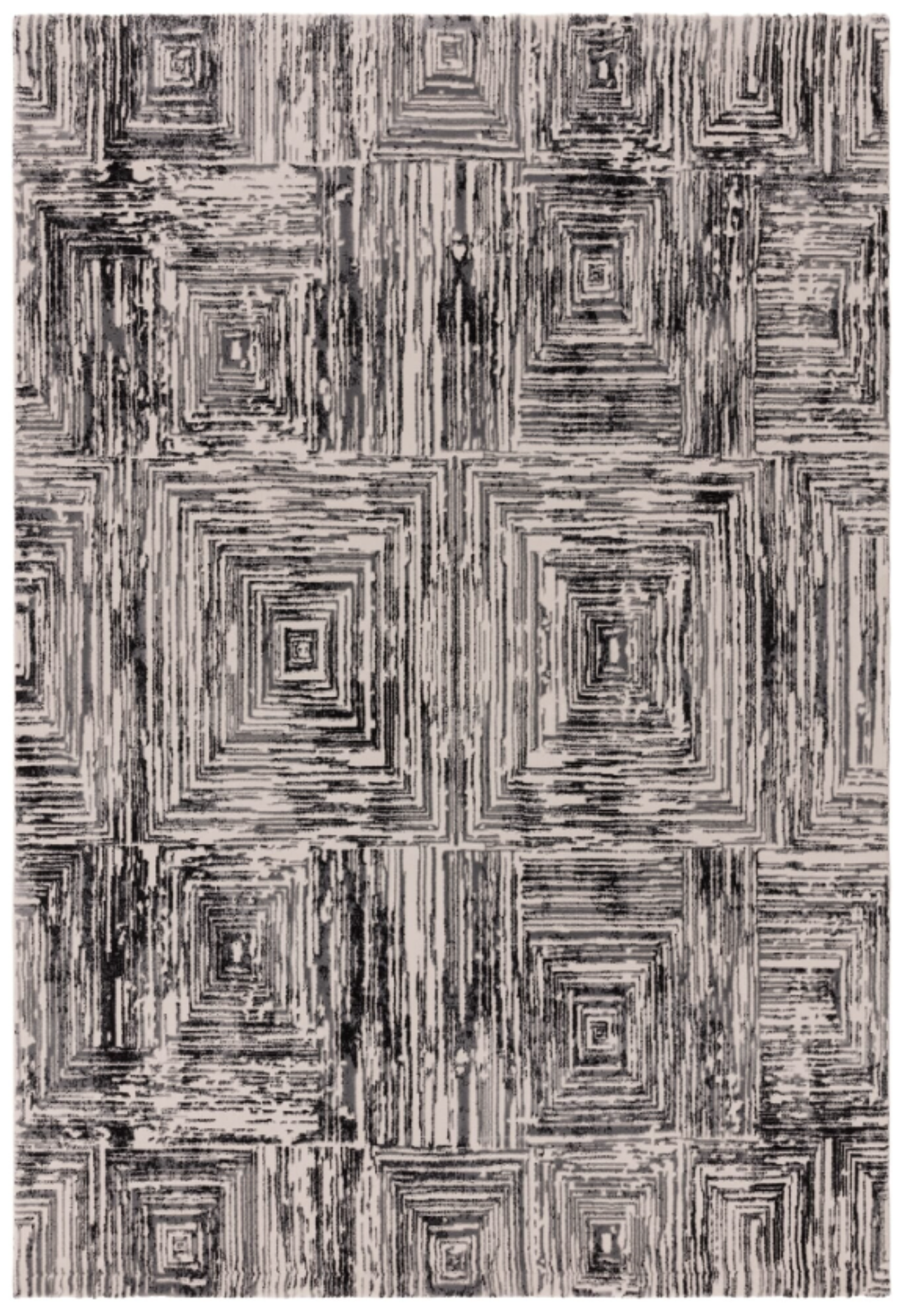Modern rug for living room and bedroom ZUKA SKETCH
