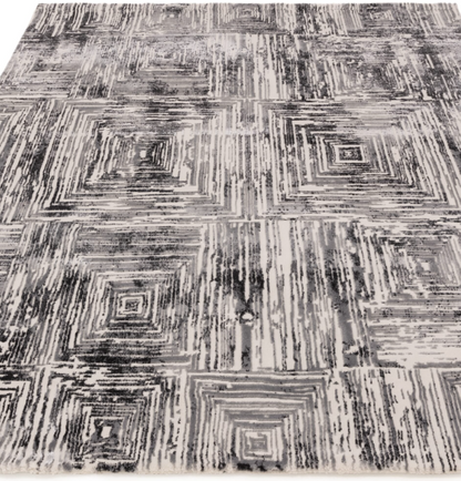 Modern rug for living room and bedroom ZUKA SKETCH