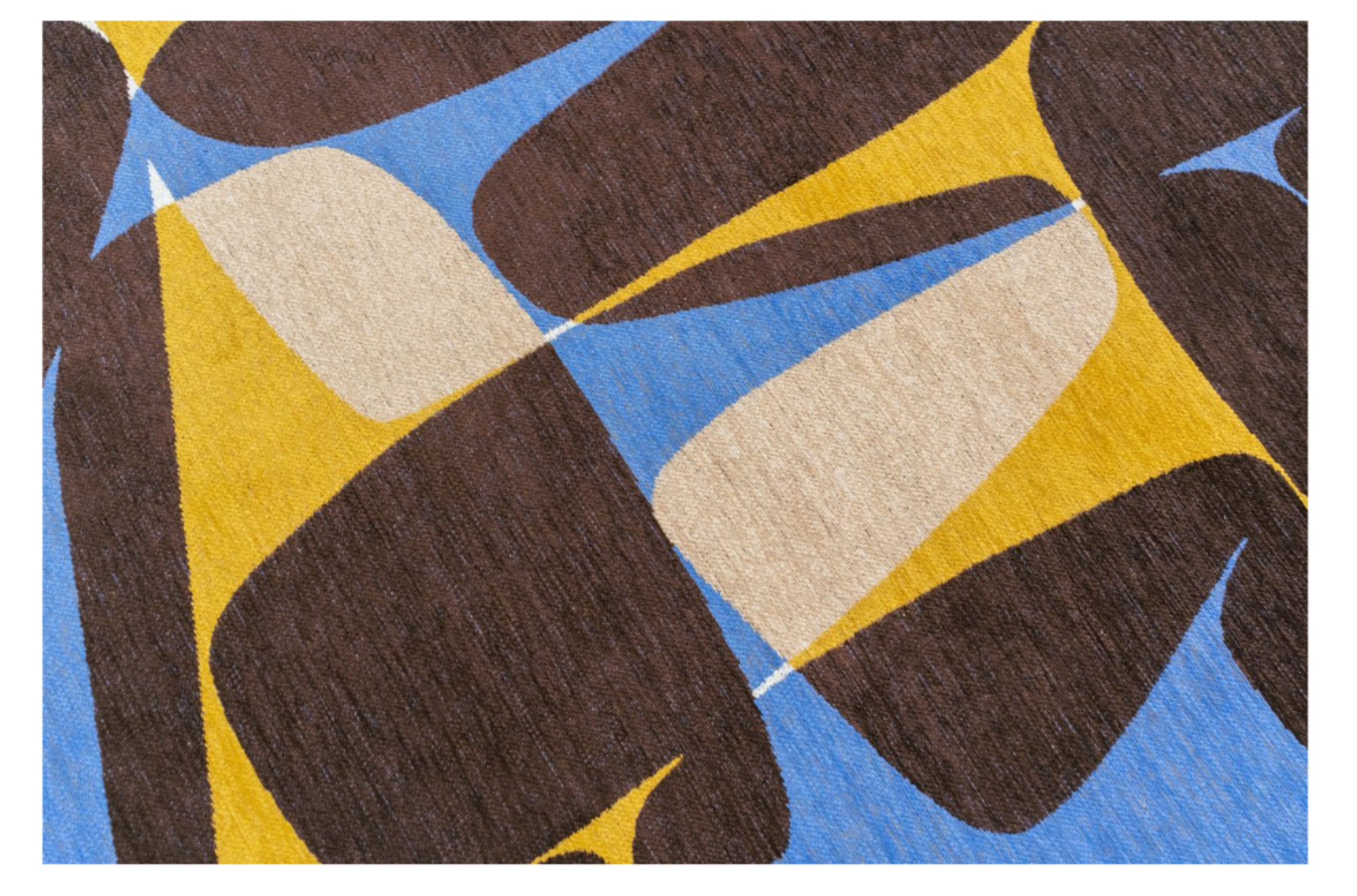 Tapis moderne tissé plat ROCKY