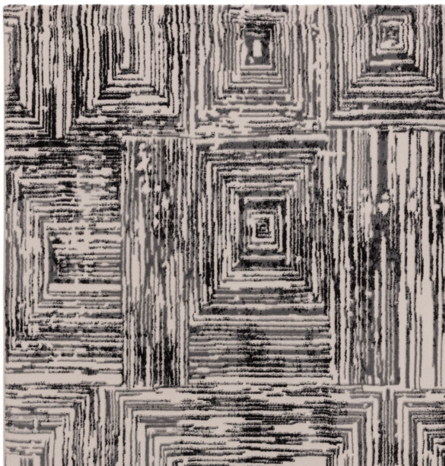 Modern rug for living room and bedroom ZUKA SKETCH
