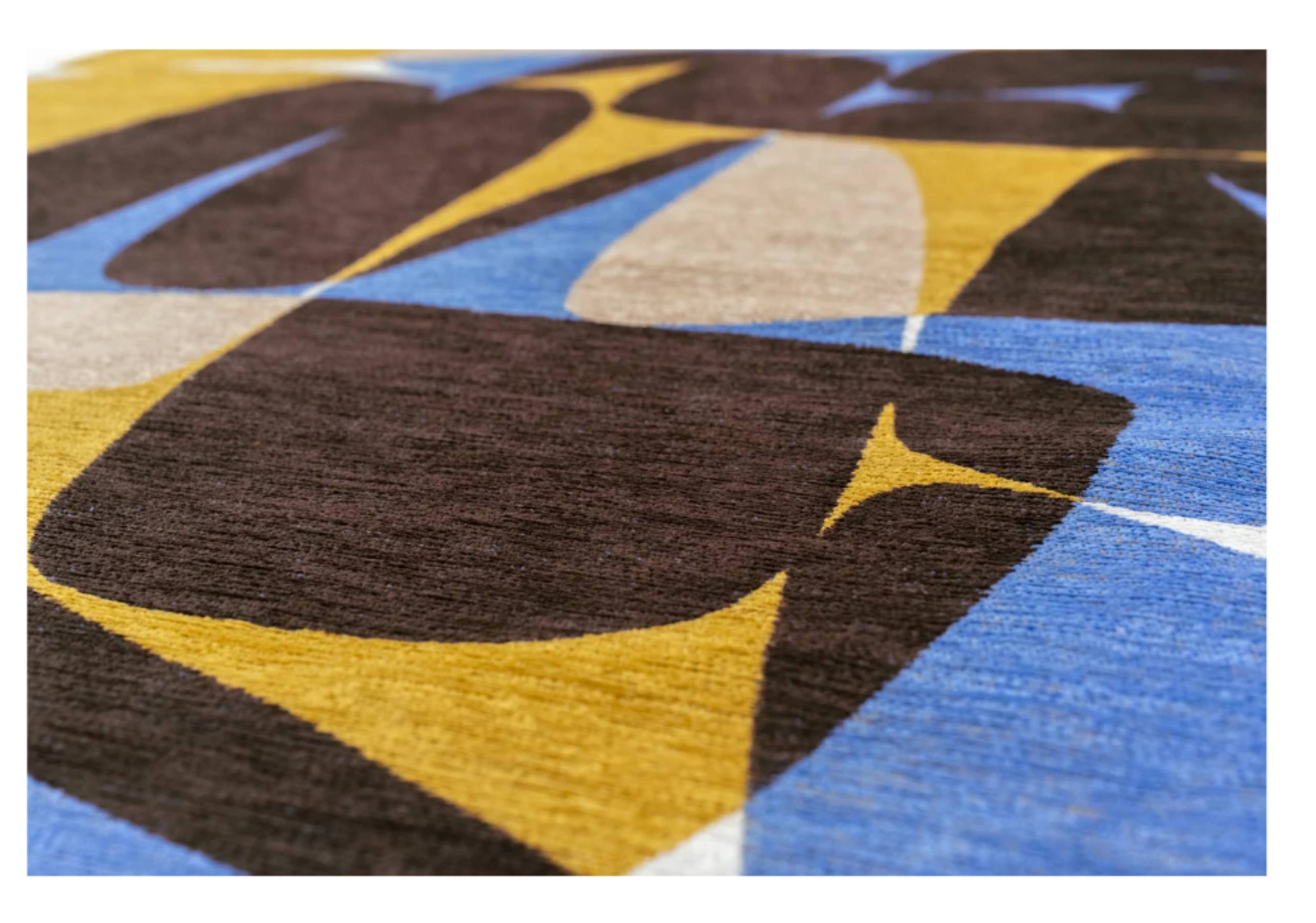 Tapis moderne tissé plat ROCKY