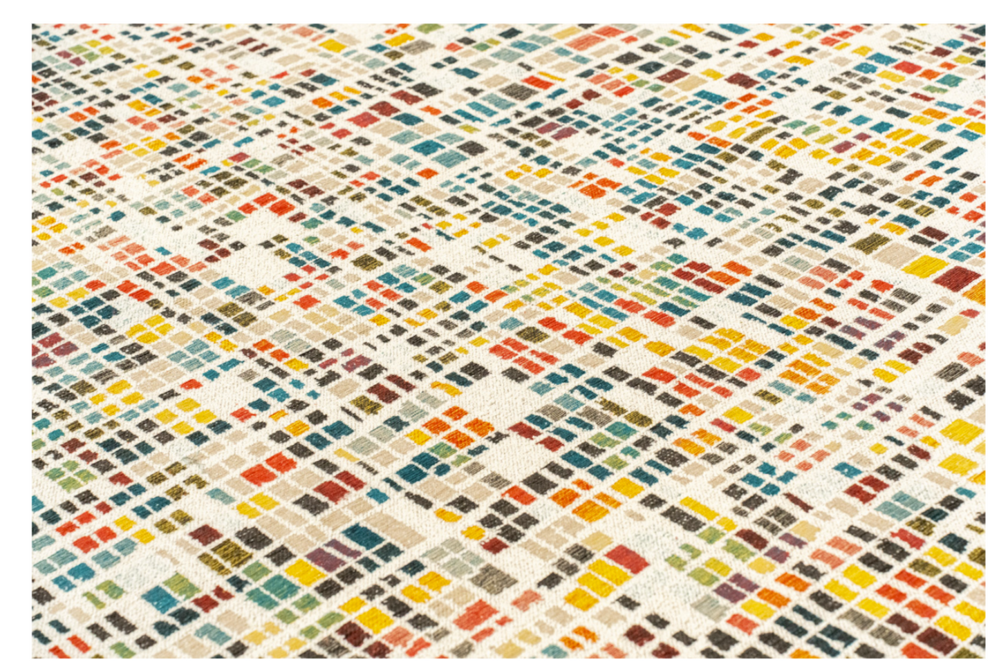 Tapis moderne tissé plat BOXY