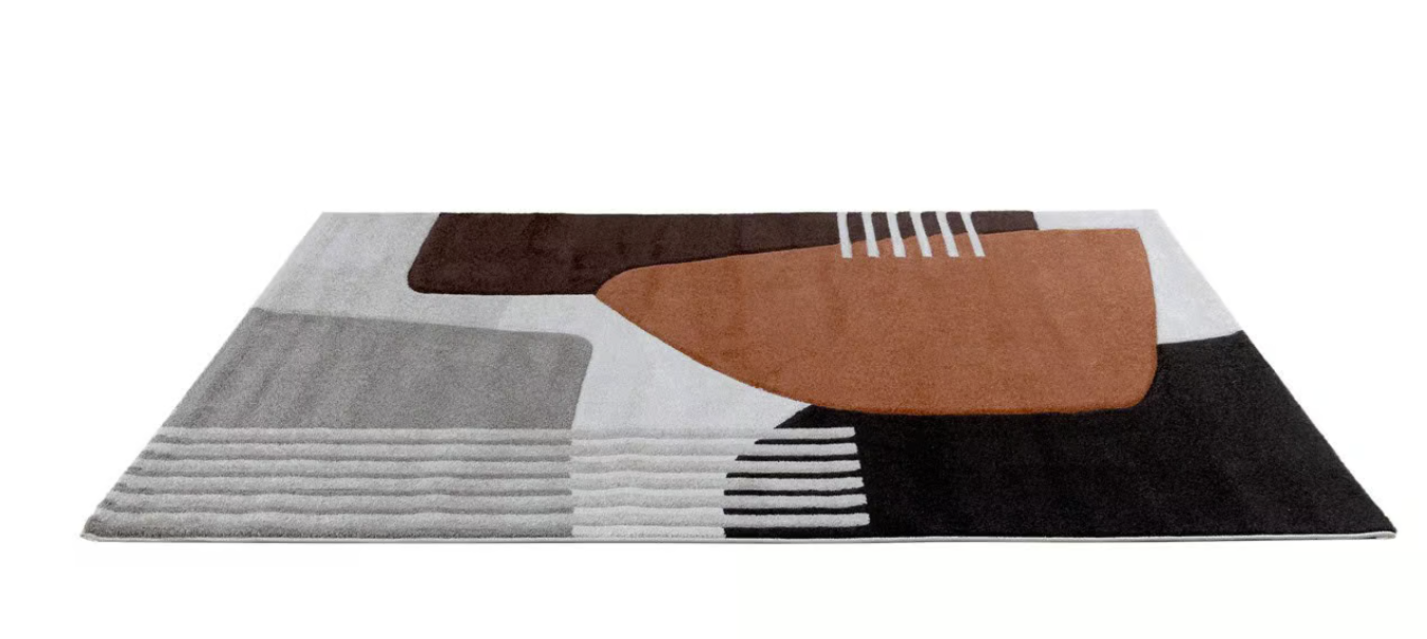 Tapis moderne tissé plat IOWA