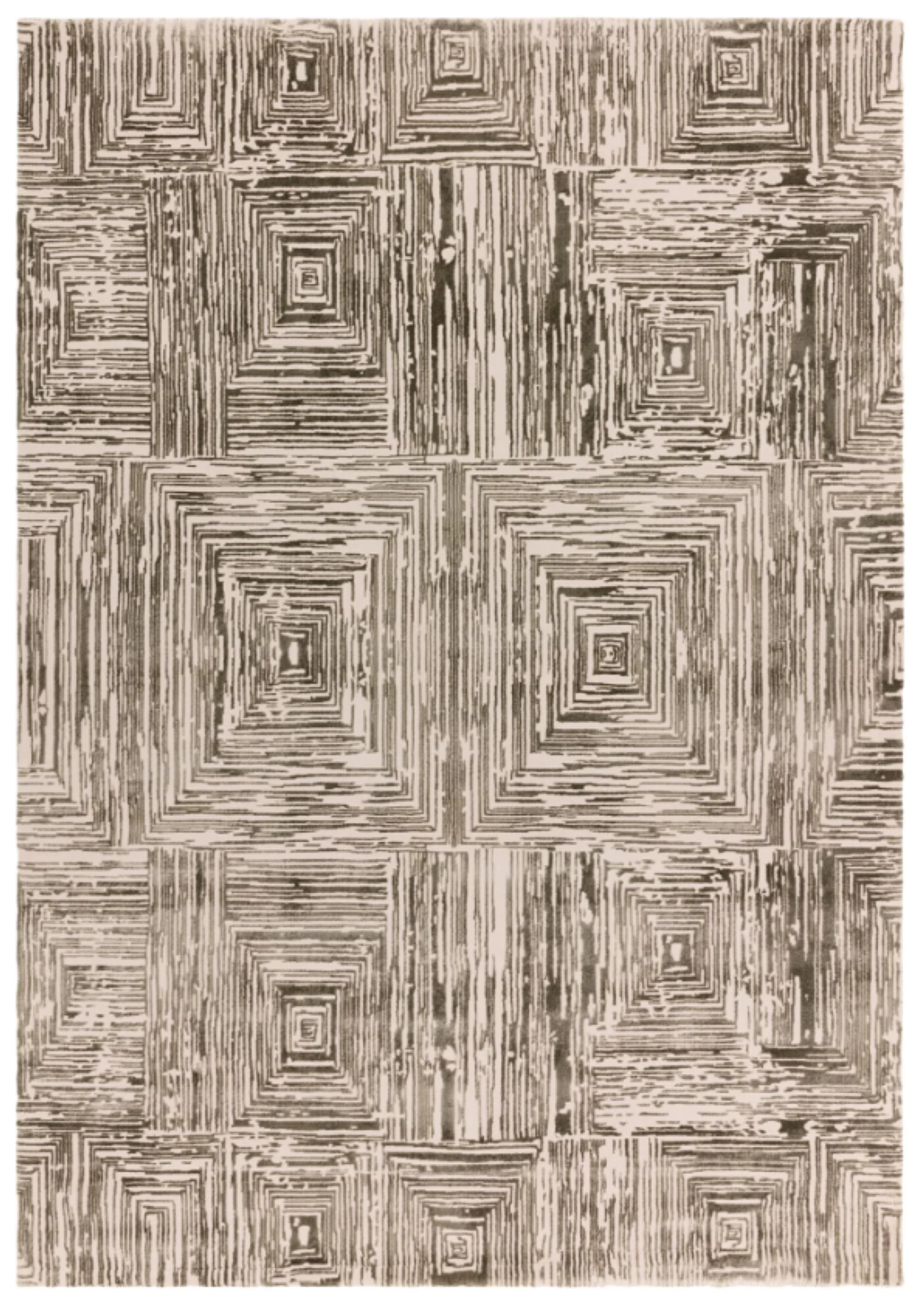 Modern rug for living room and bedroom ZUKA SKETCH