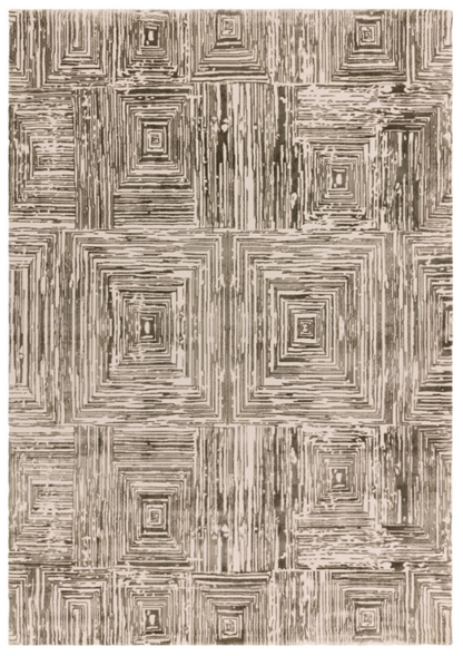 Modern rug for living room and bedroom ZUKA SKETCH