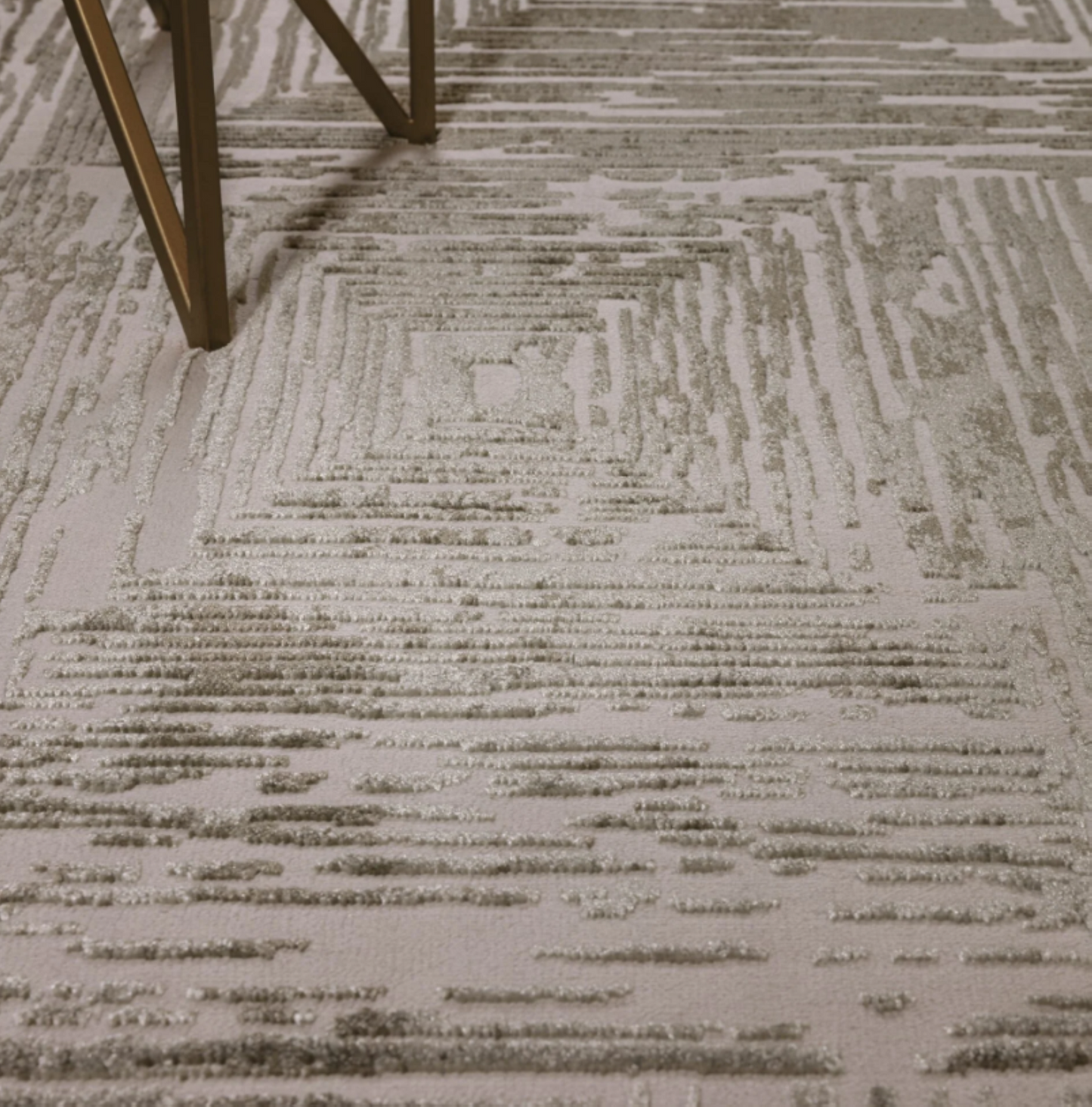 Modern rug for living room and bedroom ZUKA SKETCH