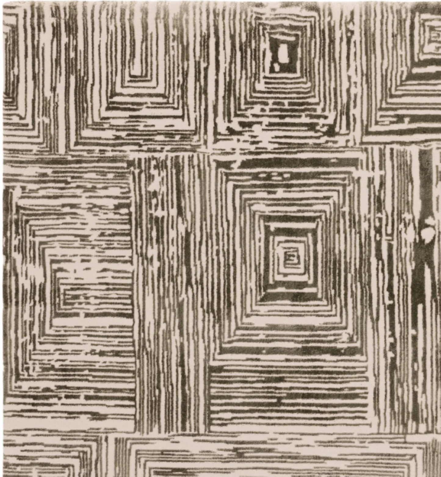 Modern rug for living room and bedroom ZUKA SKETCH