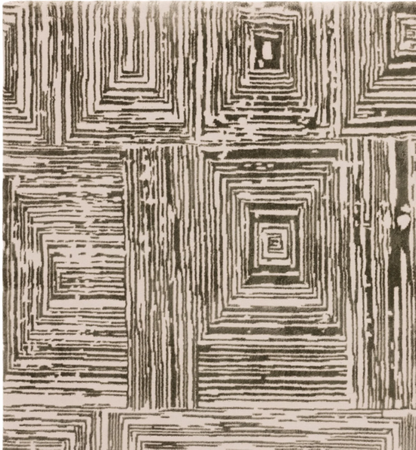 Modern rug for living room and bedroom ZUKA SKETCH