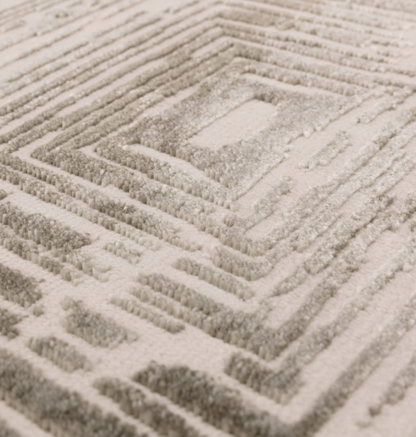 Modern rug for living room and bedroom ZUKA SKETCH