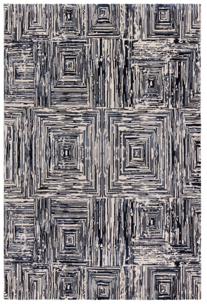 Modern rug for living room and bedroom ZUKA SKETCH