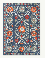 Tapis style orient tissé plat TABRY