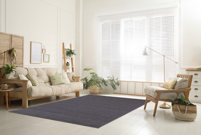 Tapis de salon tissé main en laine PATSY