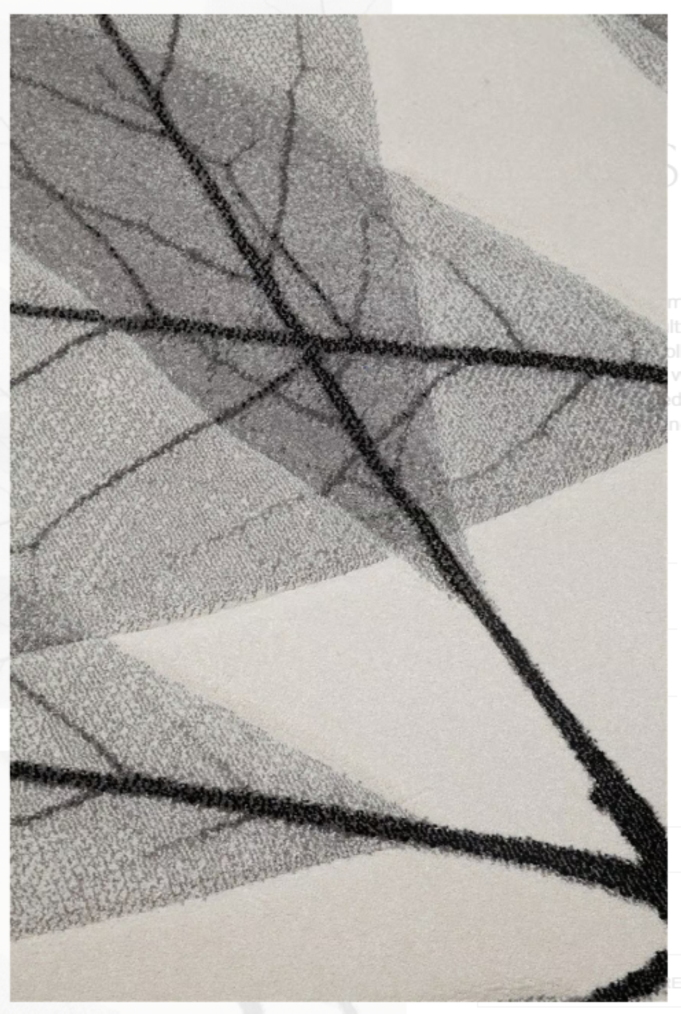 Tapis moderne tissé plat NATURA