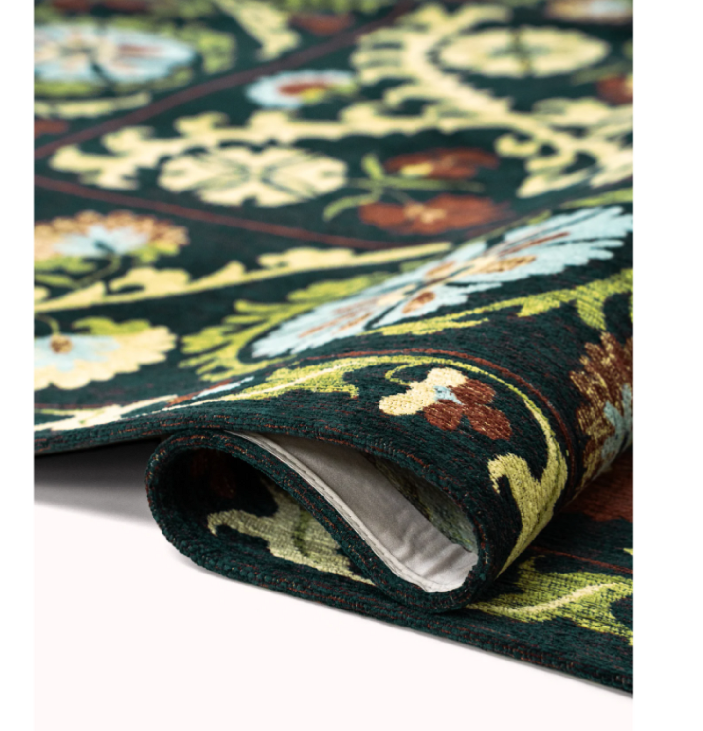 TABRY flat-woven oriental-style rug