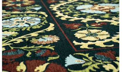 TABRY flat-woven oriental-style rug