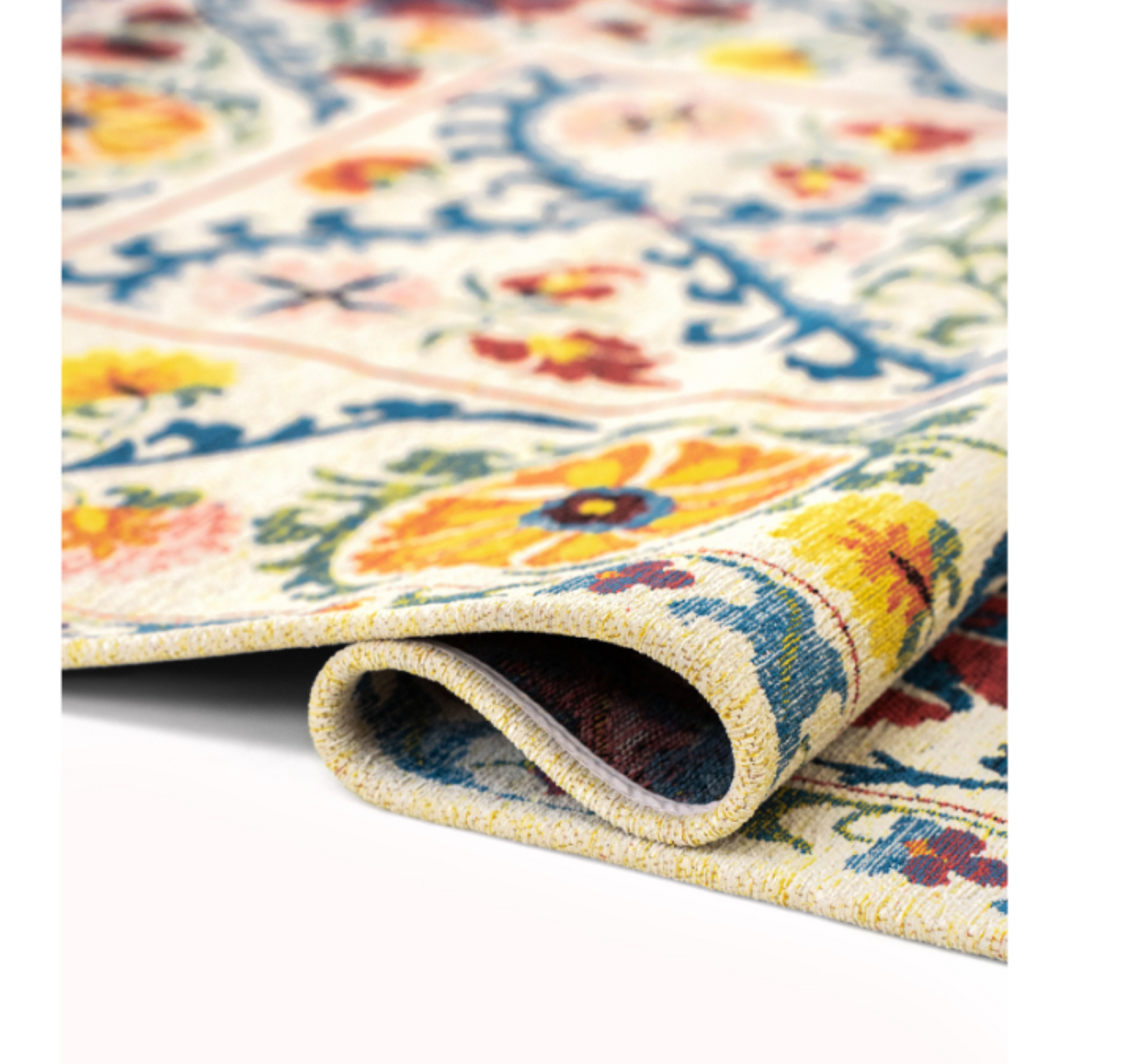 TABRY flat-woven oriental-style rug