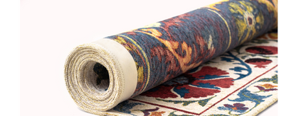 TABRY flat-woven oriental-style rug